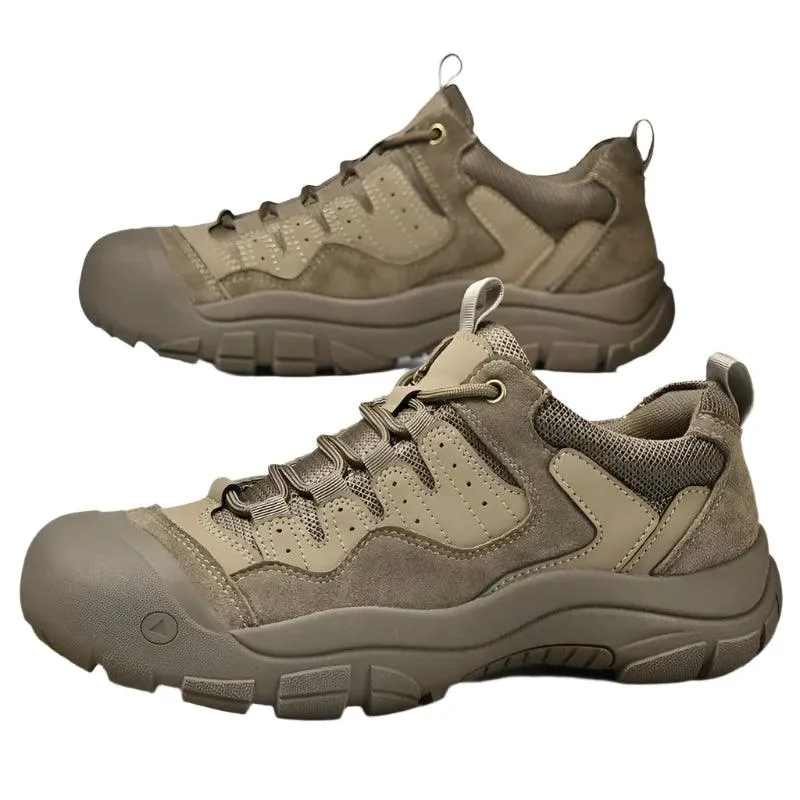 Men’s Non-Slip Outdoor Suede Leather Sneakers – Hiking & Trekking Casual Shoes
