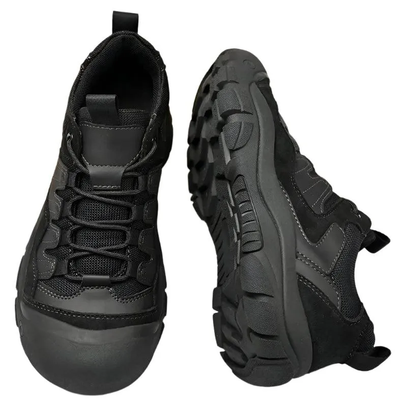 Men’s Non-Slip Outdoor Suede Leather Sneakers – Hiking & Trekking Casual Shoes