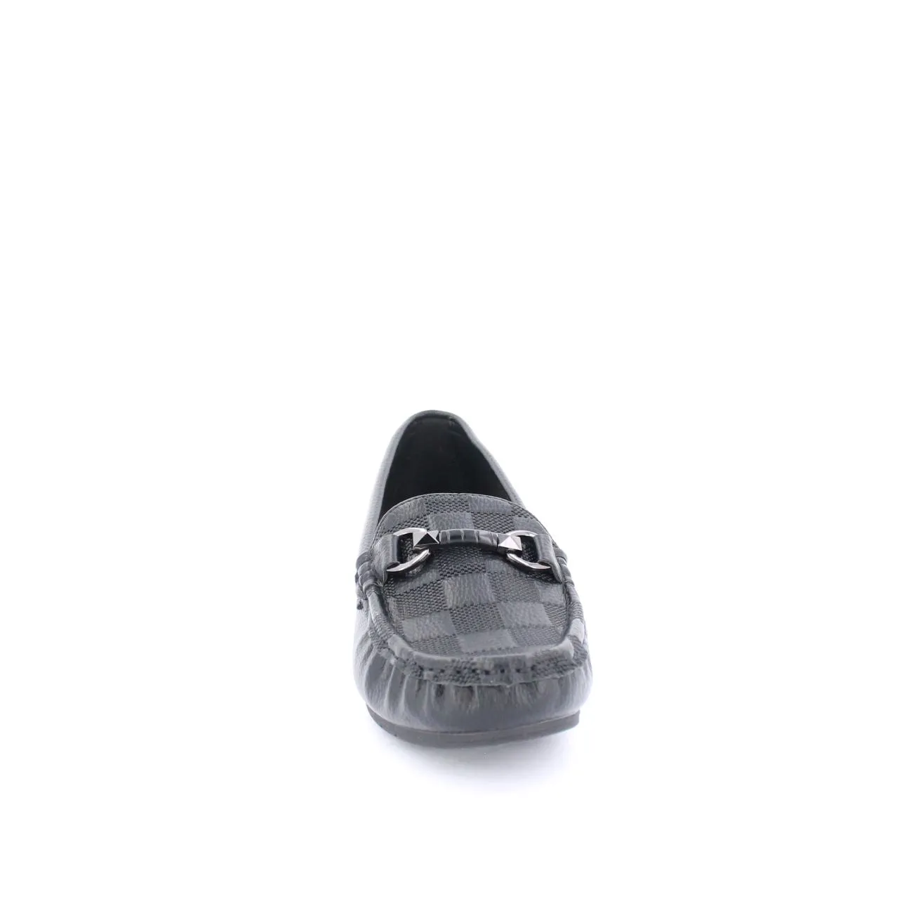 MYRA WEDGE MOCCASINS - BLACK