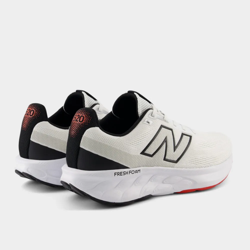 New Balance Mens 520v9 Entry Level Running White/black _ 183291 _ White