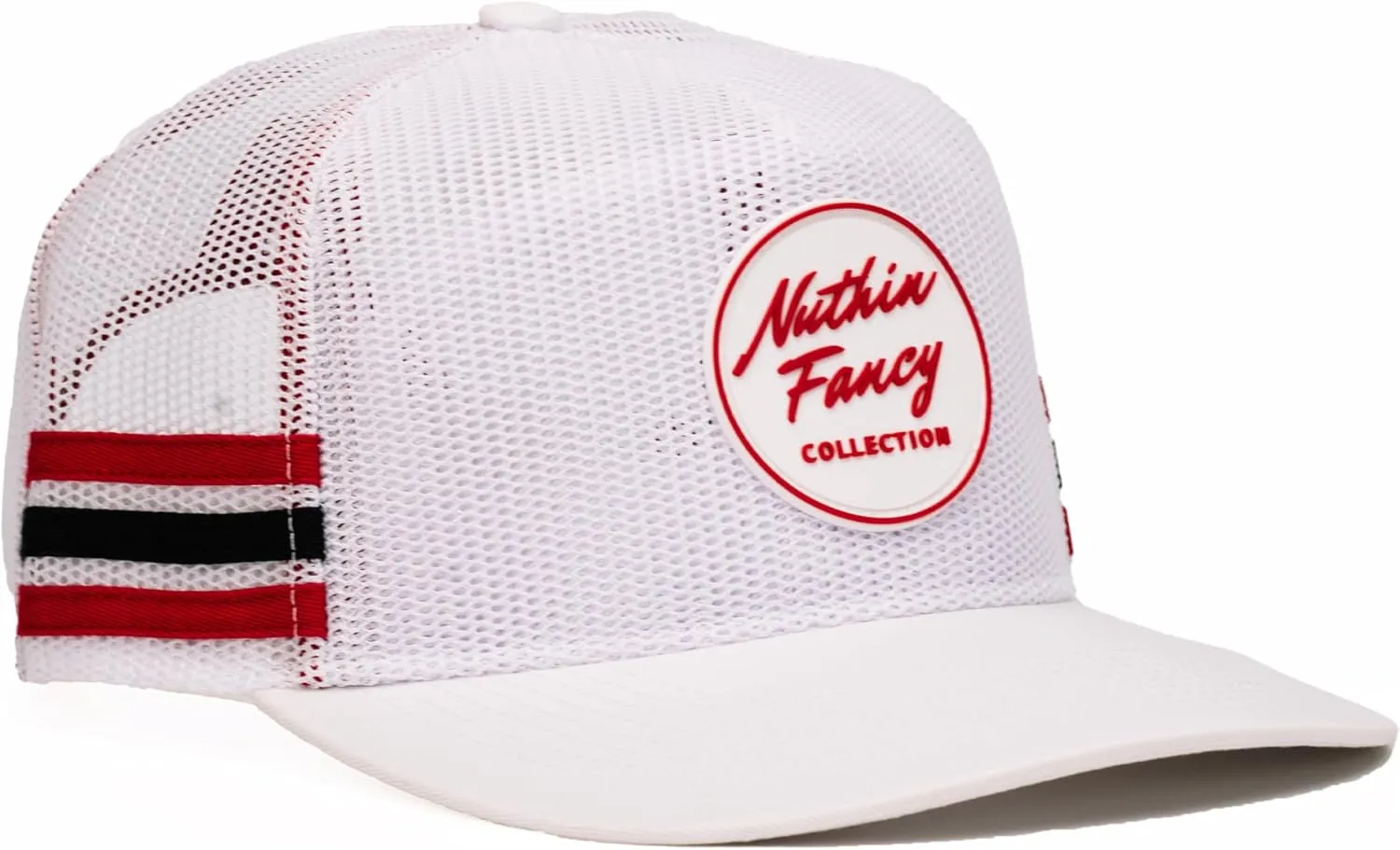 Nuthin Fancy CO Lightweight, Breathable Mesh Snapback Hat with Classic Logo, Stylish Everyday Cap for Men & Women