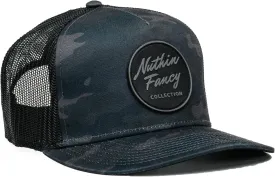 Nuthin Fancy CO Lightweight, Breathable Mesh Snapback Hat with Classic Logo, Stylish Everyday Cap for Men & Women