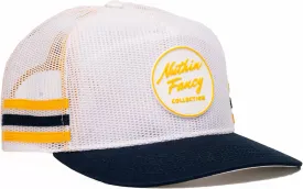 Nuthin Fancy CO Lightweight, Breathable Mesh Snapback Hat with Classic Logo, Stylish Everyday Cap for Men & Women