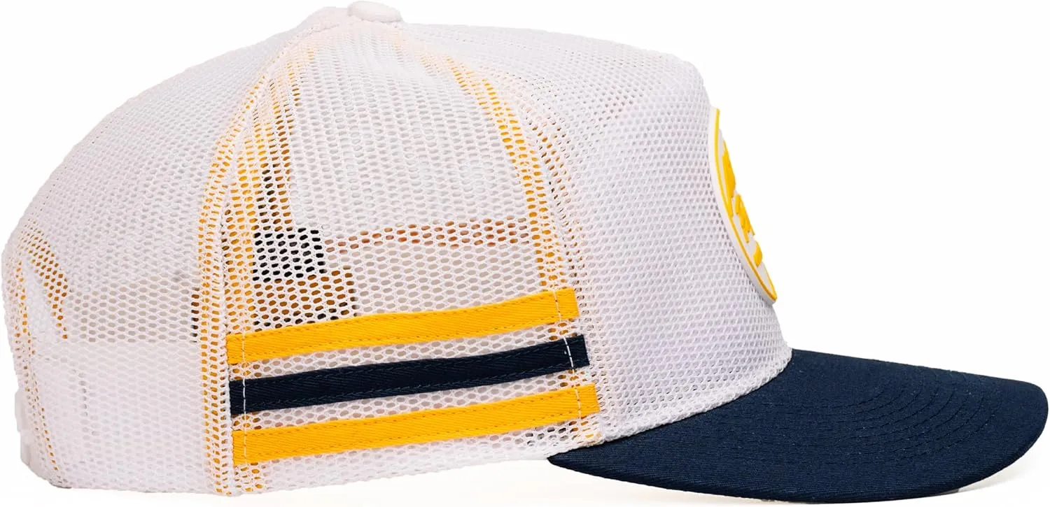 Nuthin Fancy CO Lightweight, Breathable Mesh Snapback Hat with Classic Logo, Stylish Everyday Cap for Men & Women