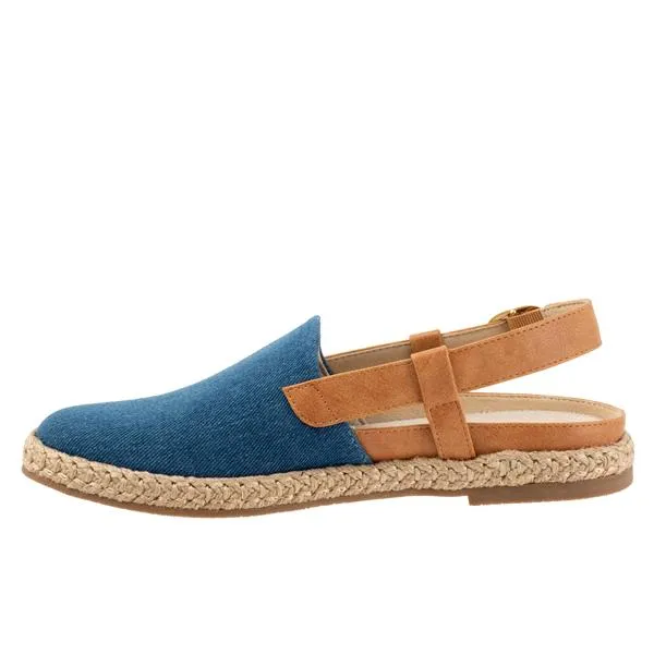 Paisley Blue Espadrille Shoes