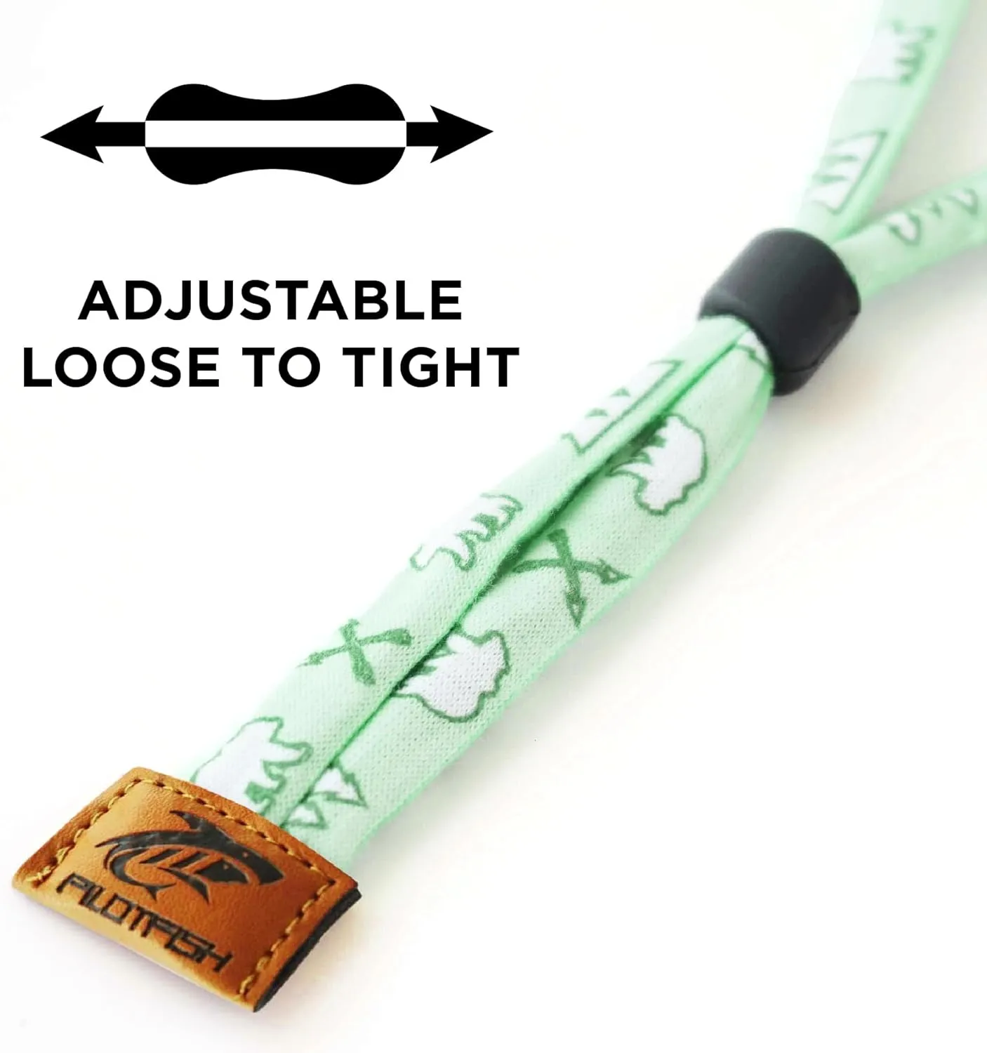 Pilotfish Premium Cotton Eyewear Retainer Sunglass Strap - Multiple Design Options - Soft & Durable Sunglass Holder