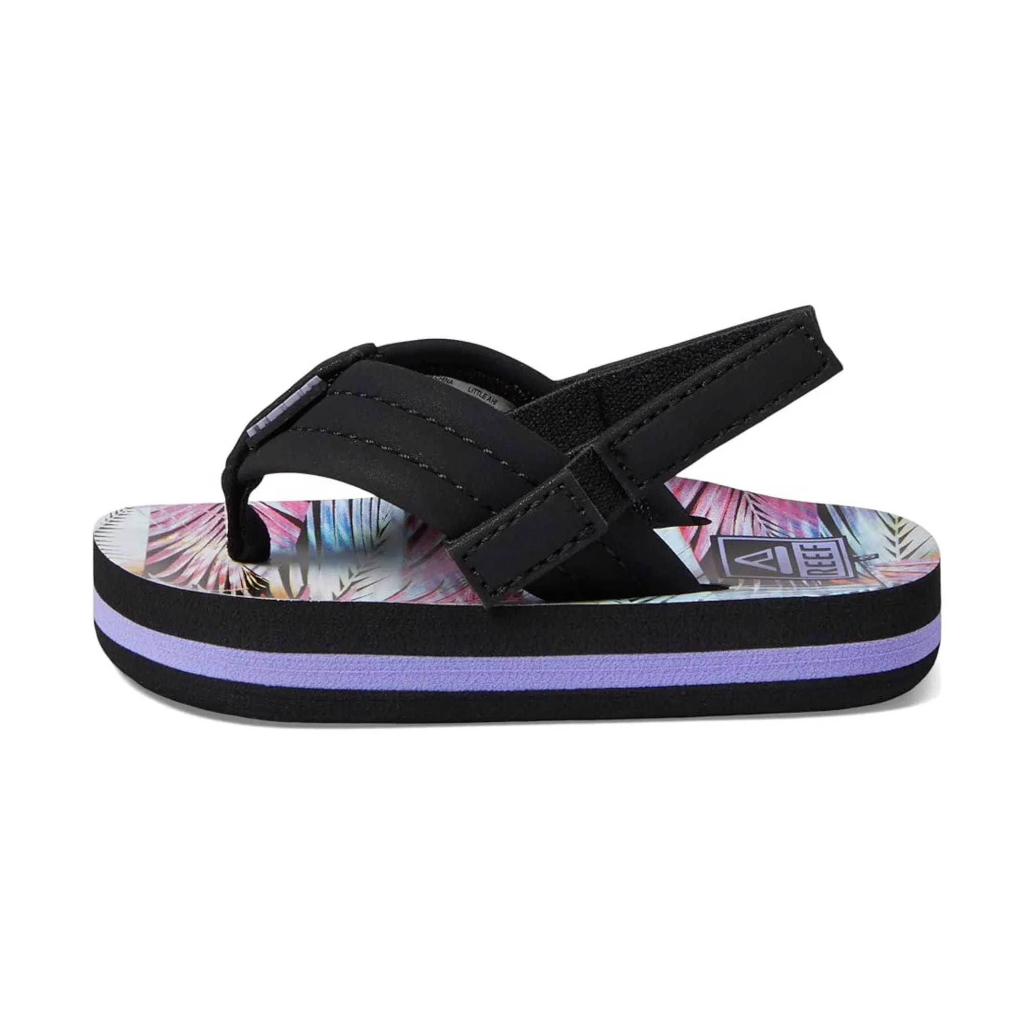 Reef Kids' Little Ahi Flip Flop - Palm Fronds