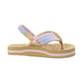 Reef Kids' Little Ahi Flip Flop - Watercolor