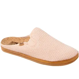 Reef Womens Cushion Homey Lightweight Sliders - Blush