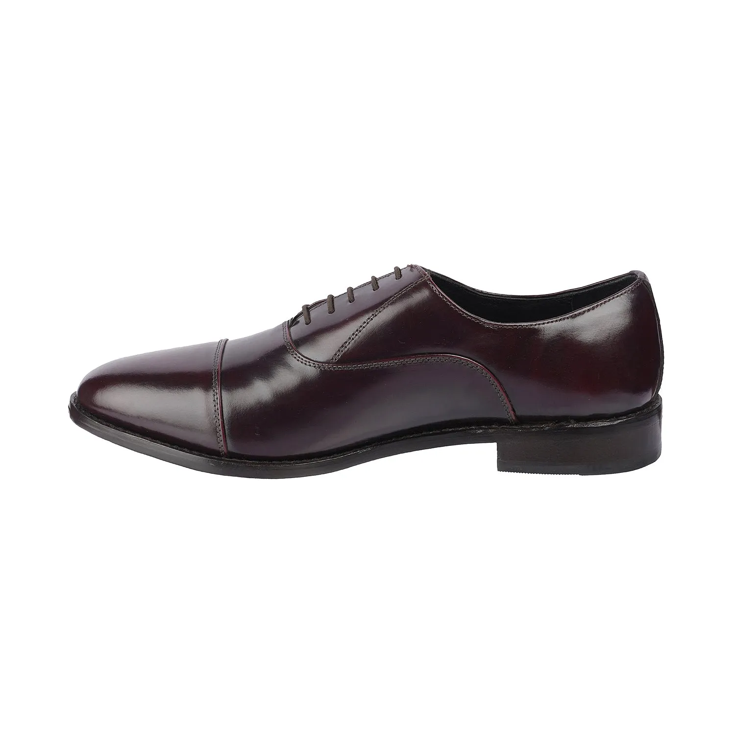 Samuel Windsor - Bolton 65 <br> Big Size Regular Width Genuine Leather Brown Formal Lace-Up Shoes