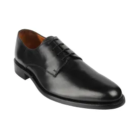 Samuel Windsor - Kingston 29 <br> Big Size Regular Width Genuine Leather Black Formal Lace-Up Shoes