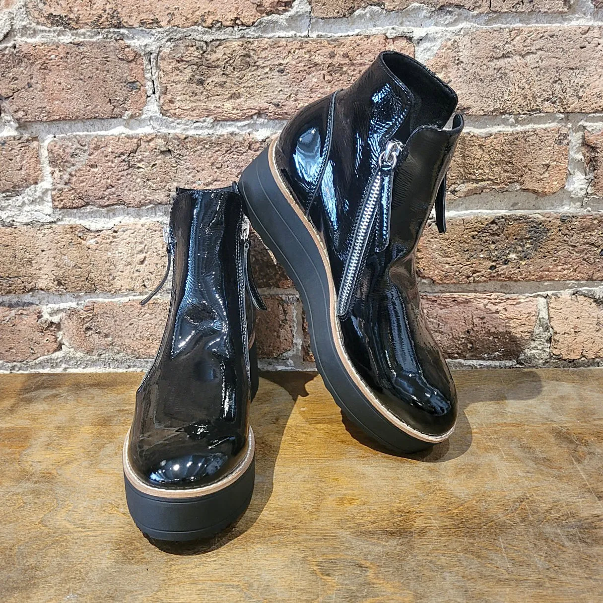 Silent D Nene Black Patent