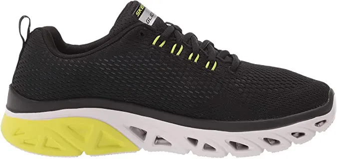 Skechers MEN'S Glide-Step Sport - Wave Heat 232270 Black/Lime