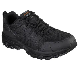 SKECHERS MEN'S WORK RELAXED FIT FANNTER SR (SLIP RESISTANT) 200000 BBK