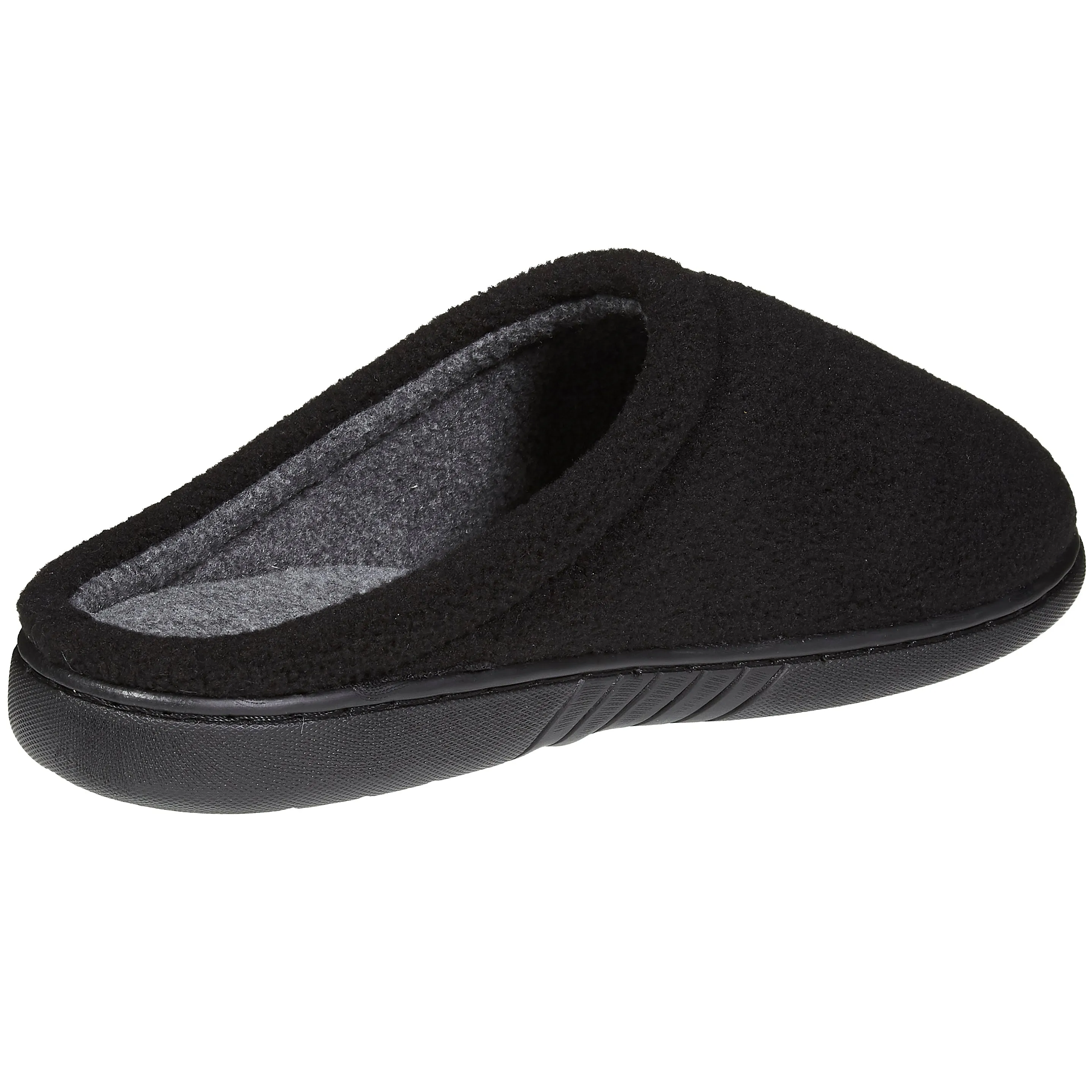 Skysole Kids Boys Fleece Clog Slippers with Rugged Outsoles