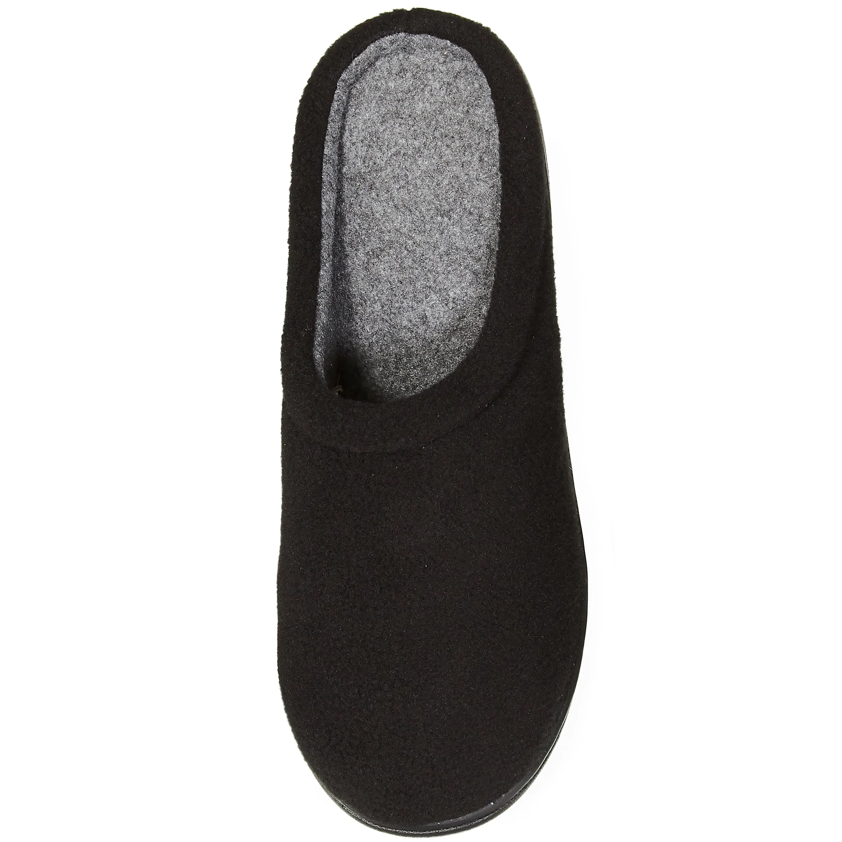 Skysole Kids Boys Fleece Clog Slippers with Rugged Outsoles