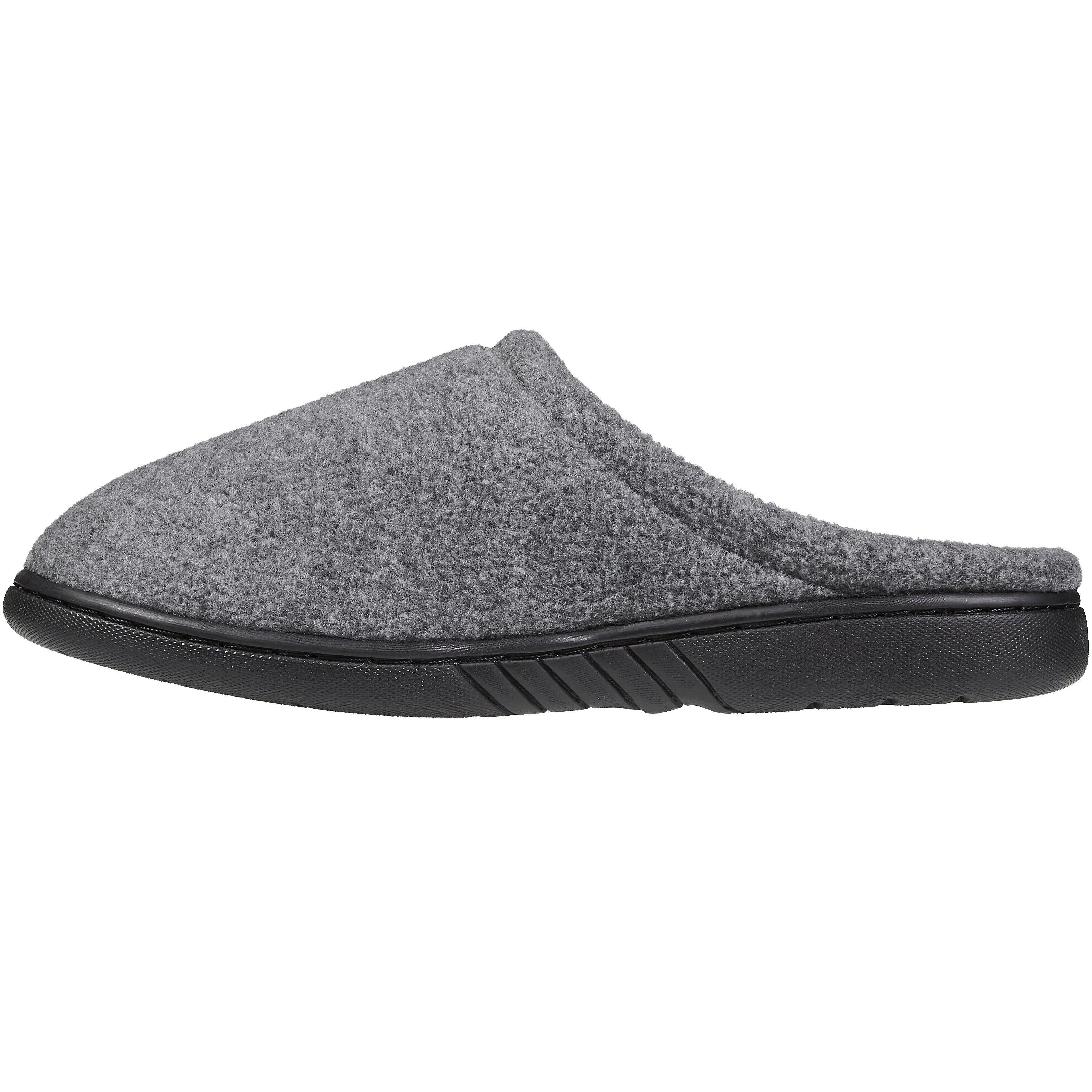 Skysole Kids Boys Fleece Clog Slippers with Rugged Outsoles