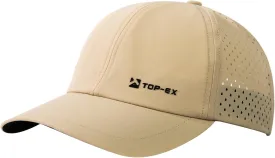 TOP-EX Oversized XL XXL Unstructured Running Breathable Mesh Quick Dry Waterproof Cooling Sweatband Baseball Caps Mens