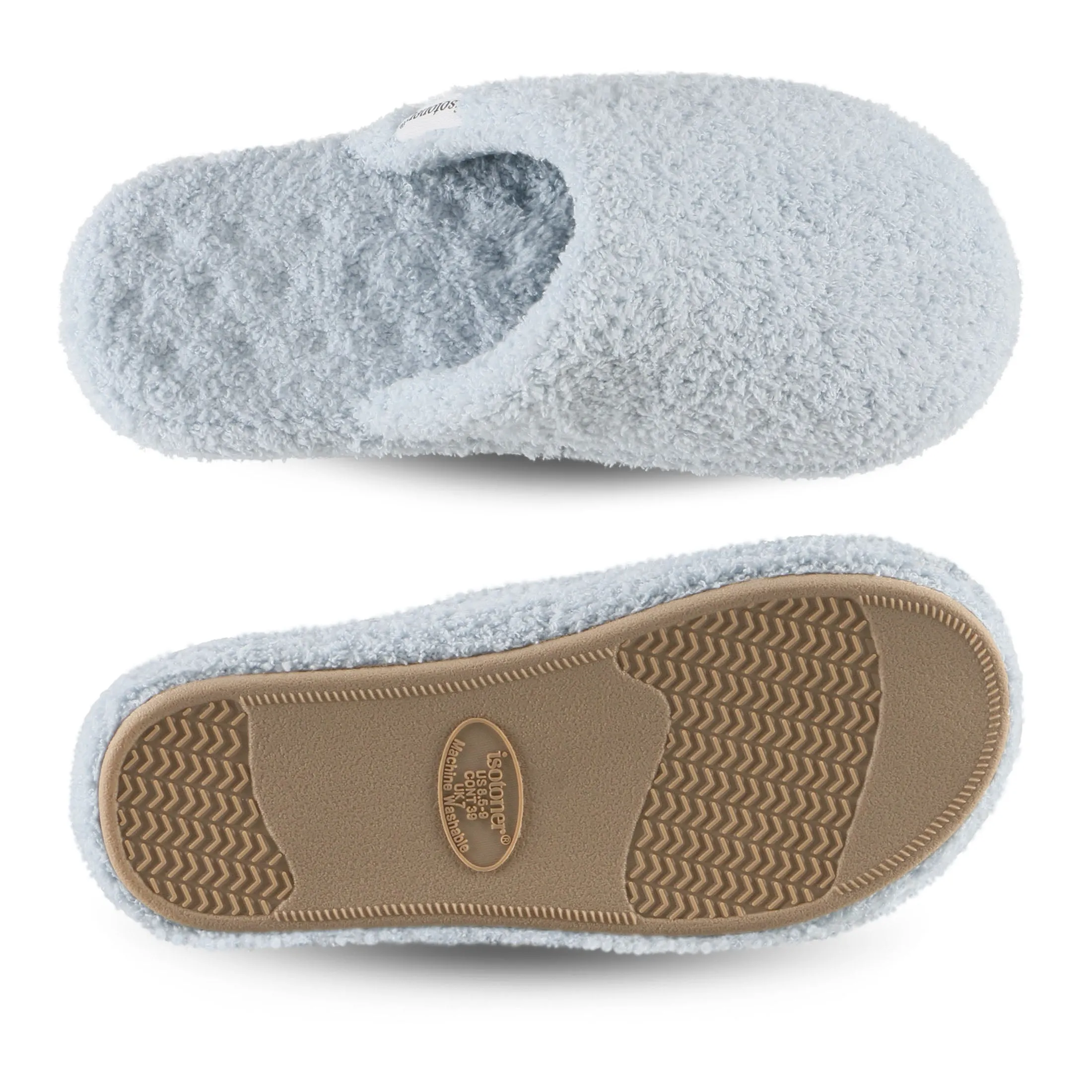 Women's Cozy Plush Joey Scuff Slippers with Memory Foam