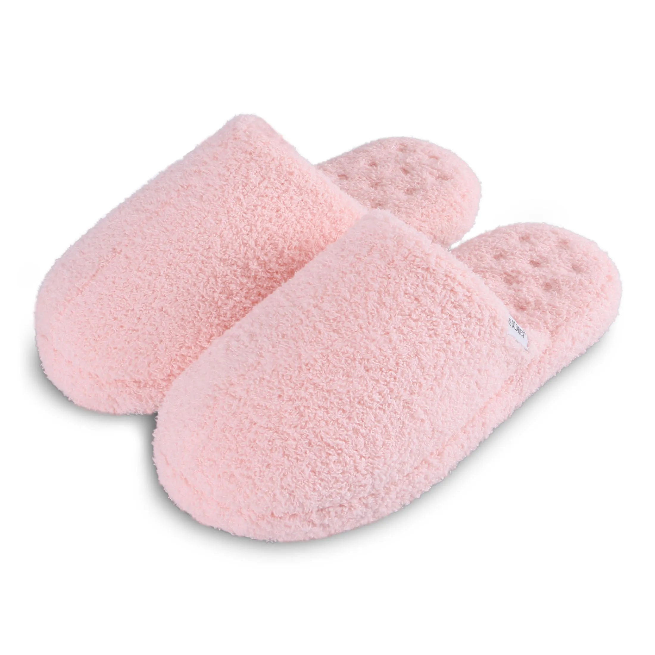 Women's Cozy Plush Joey Scuff Slippers with Memory Foam