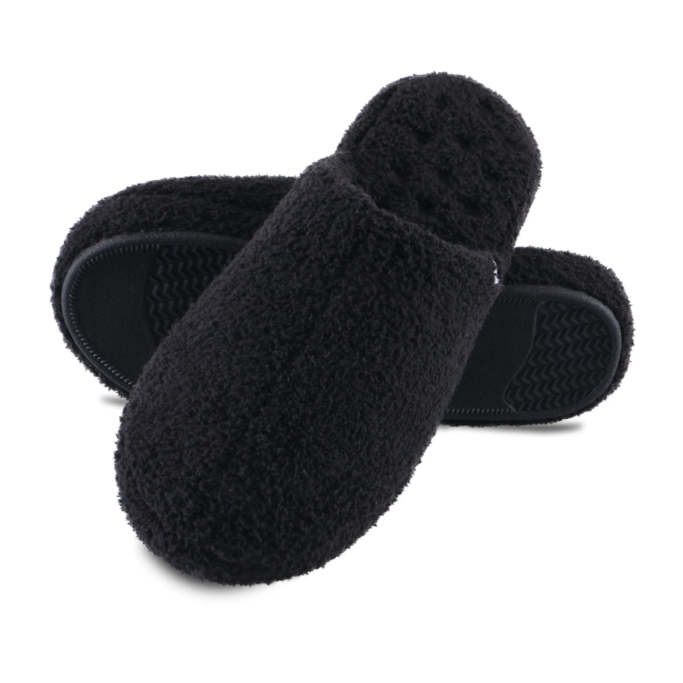 Women's Cozy Plush Joey Scuff Slippers with Memory Foam
