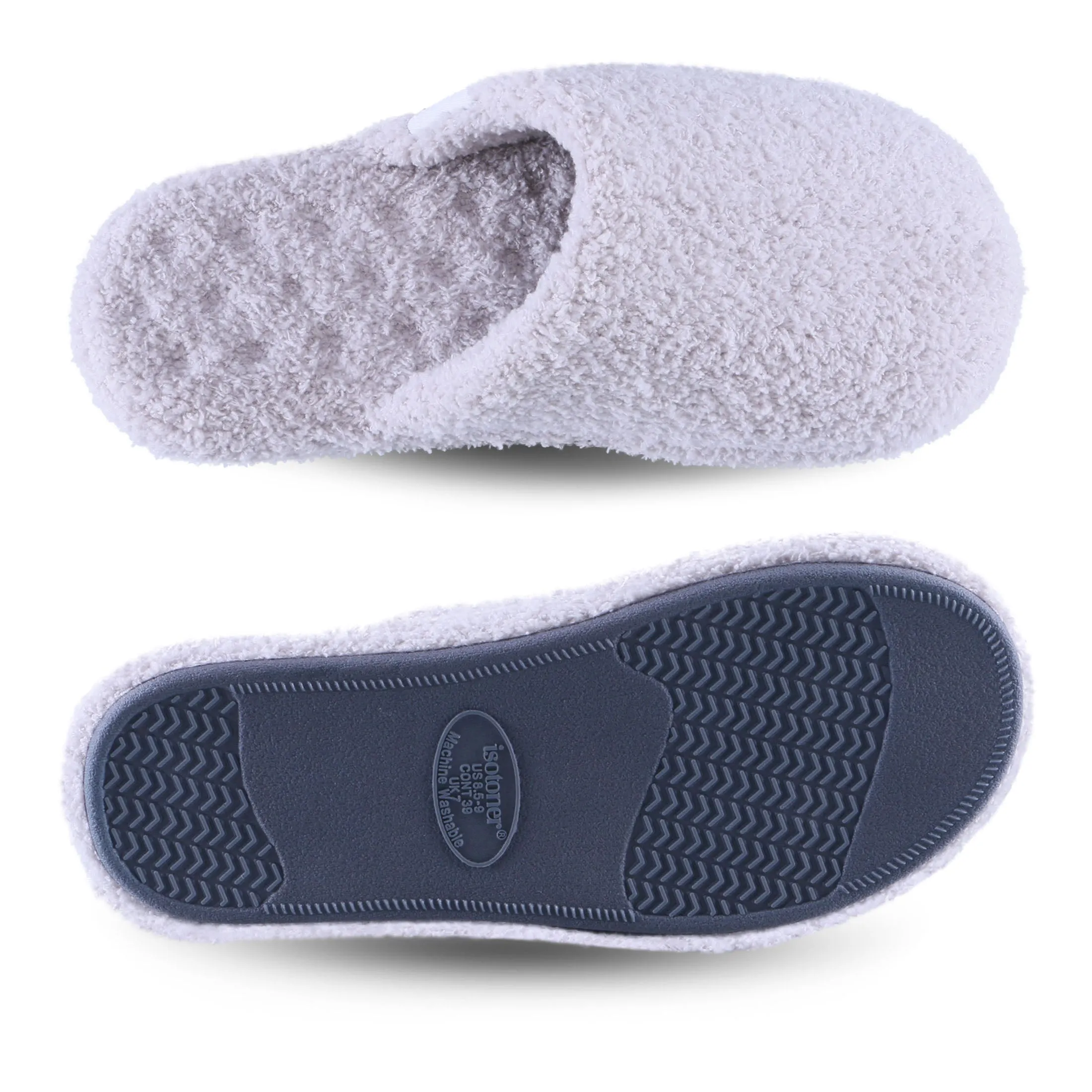 Women's Cozy Plush Joey Scuff Slippers with Memory Foam