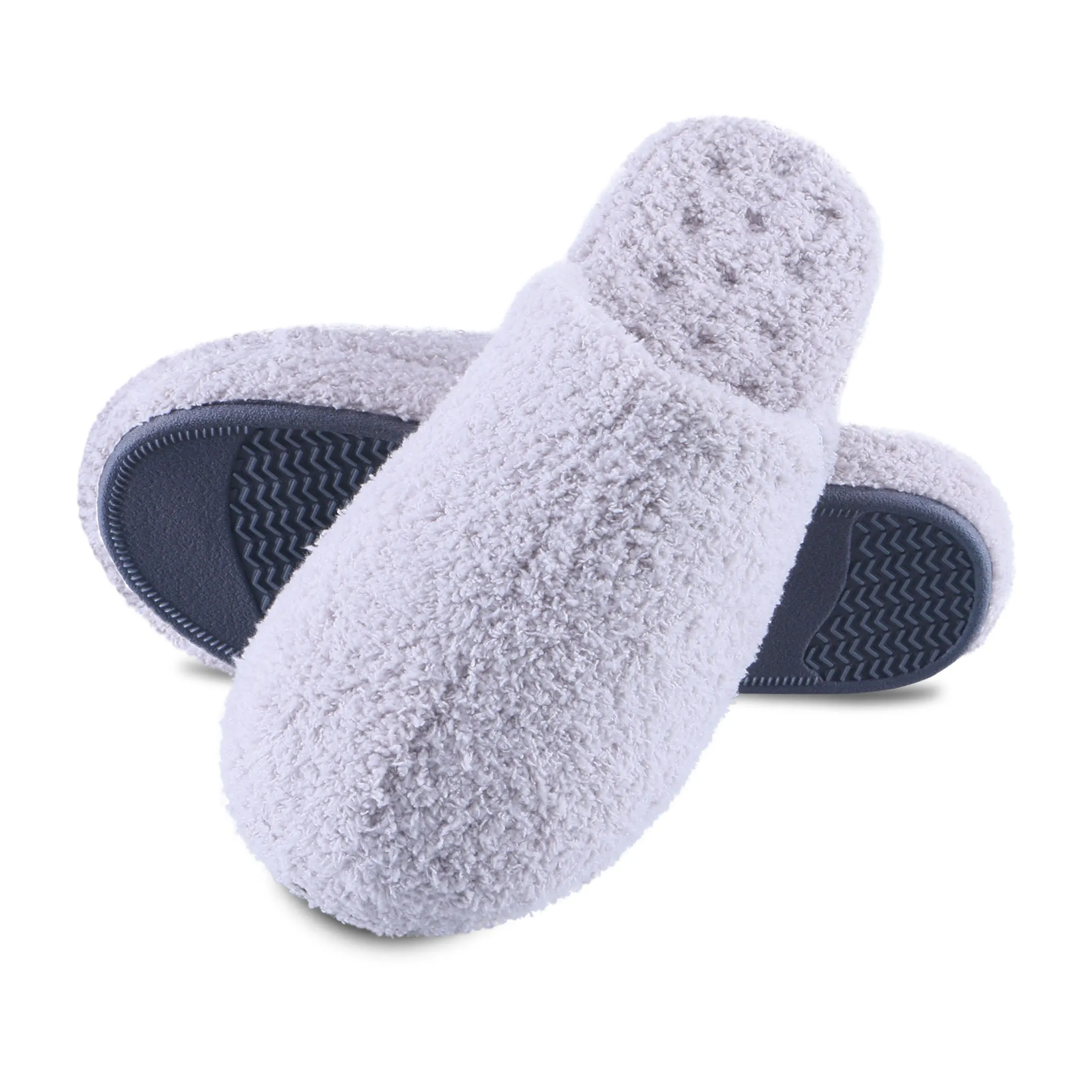 Women's Cozy Plush Joey Scuff Slippers with Memory Foam