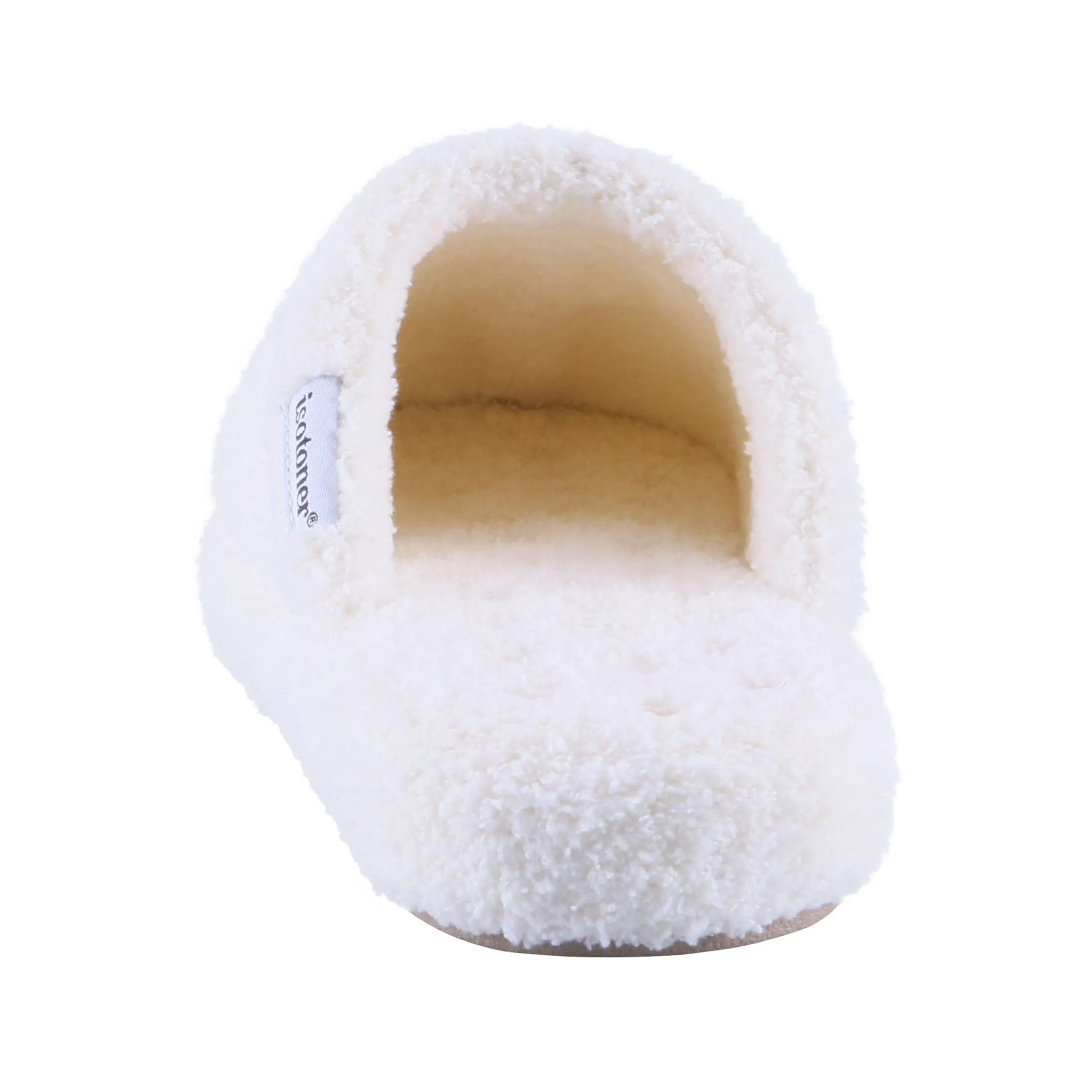 Women's Cozy Plush Joey Scuff Slippers with Memory Foam