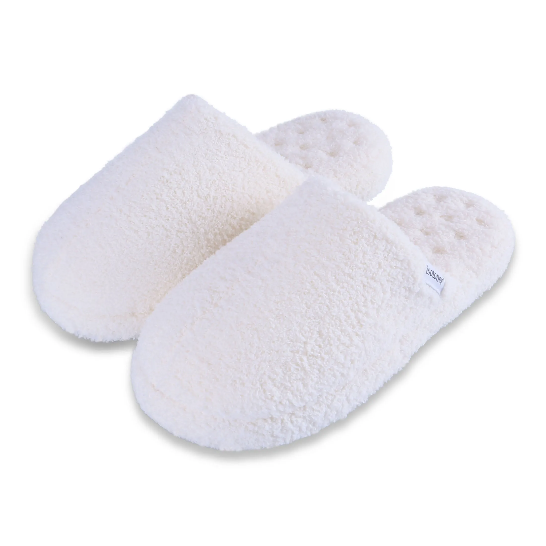 Women's Cozy Plush Joey Scuff Slippers with Memory Foam