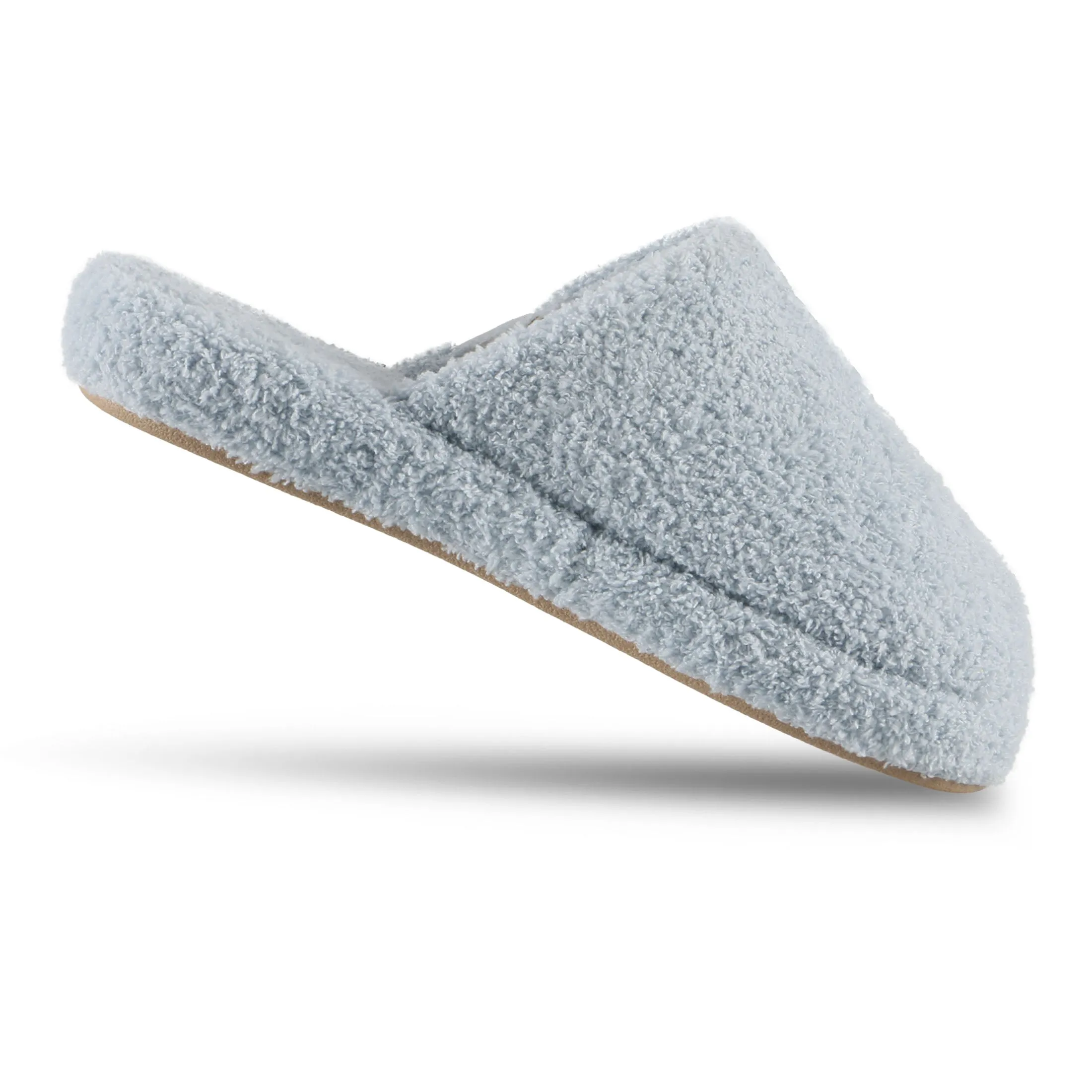 Women's Cozy Plush Joey Scuff Slippers with Memory Foam